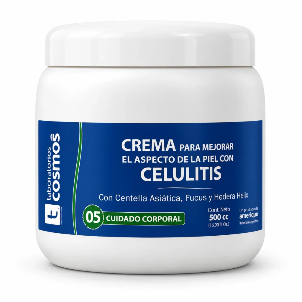 Crema Corporal para Celulitis con Centella y Fucus
