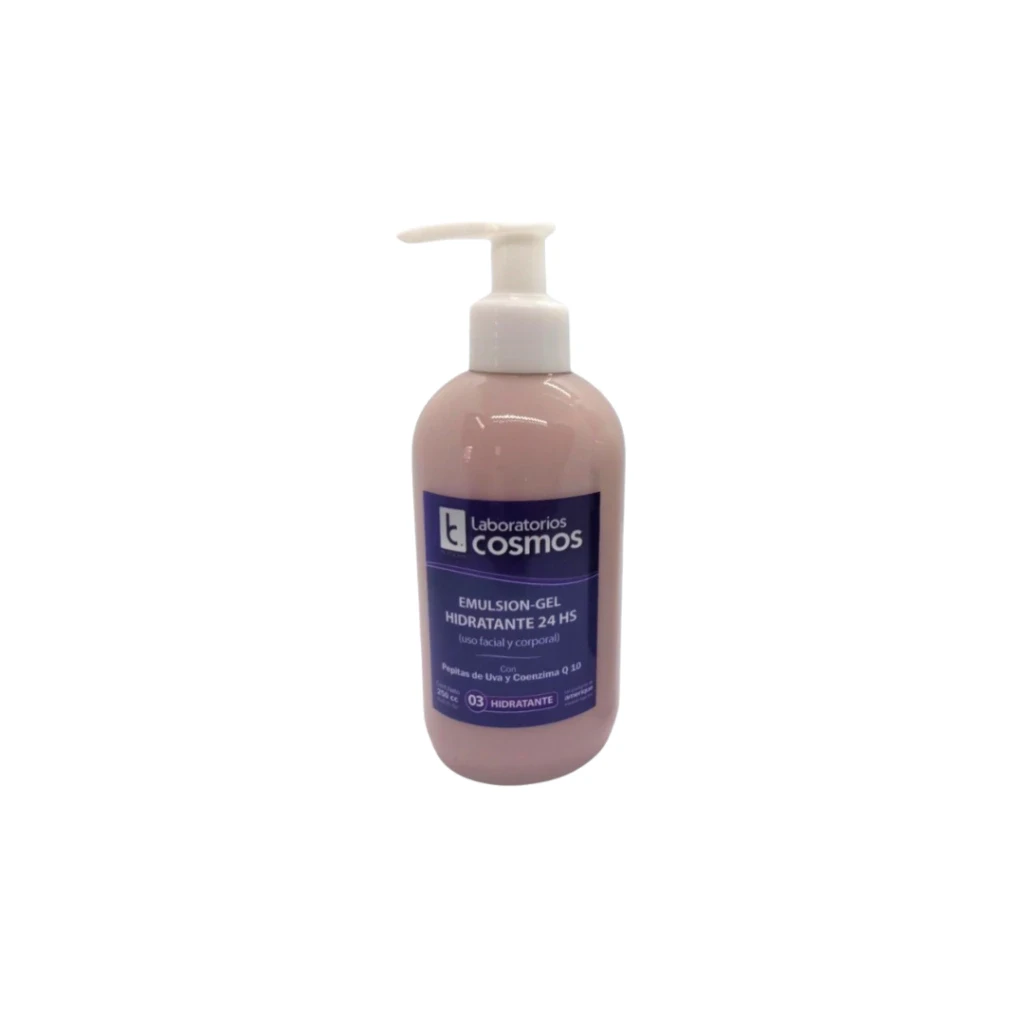 Emulsión Hidratante 24 hs Uva y Q10 Facial y Corporal