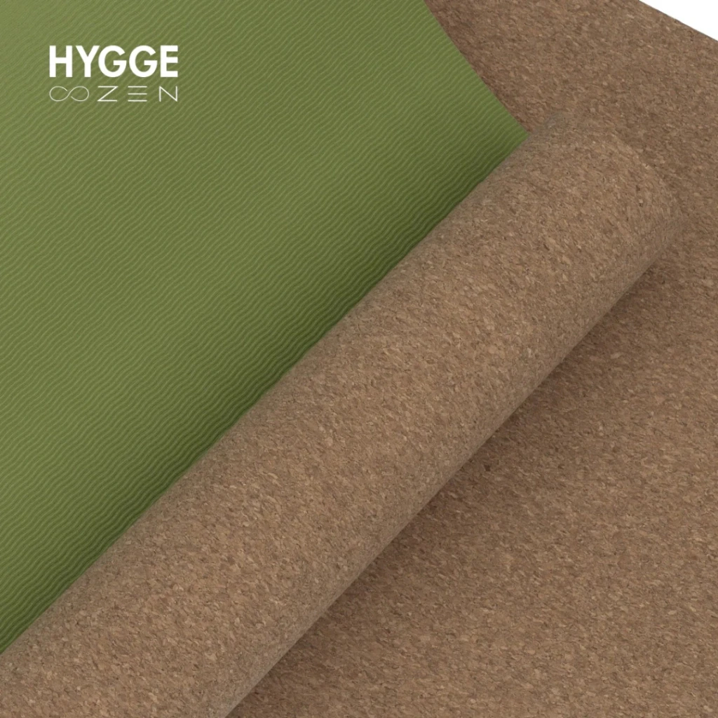 Mat de Yoga TPE y Corcho Antideslizante 5 mm