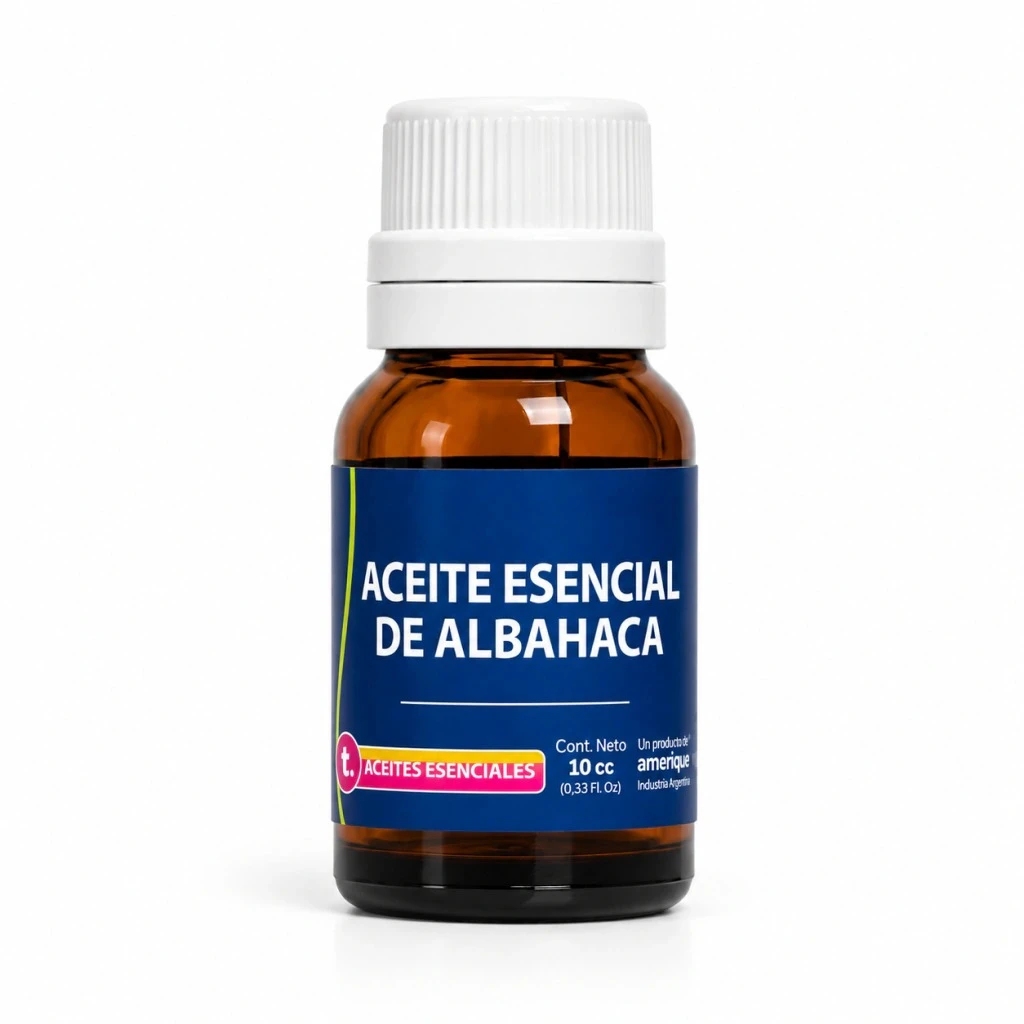 Aceite Esencial de Albahaca Cosmos 10 cc