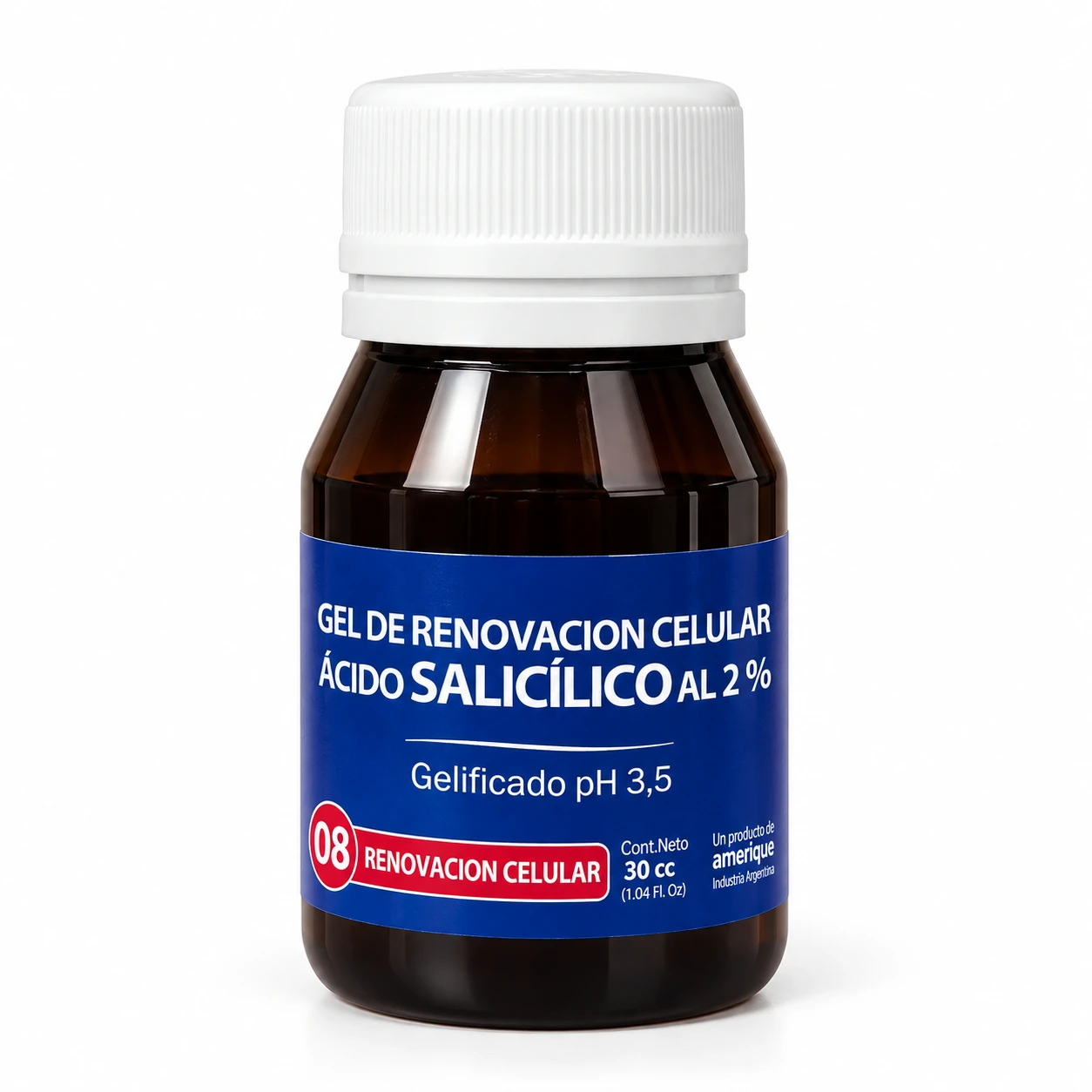 Ácido Salicílico 2% Gelificado Cosmos 30 cc pH 3,5
