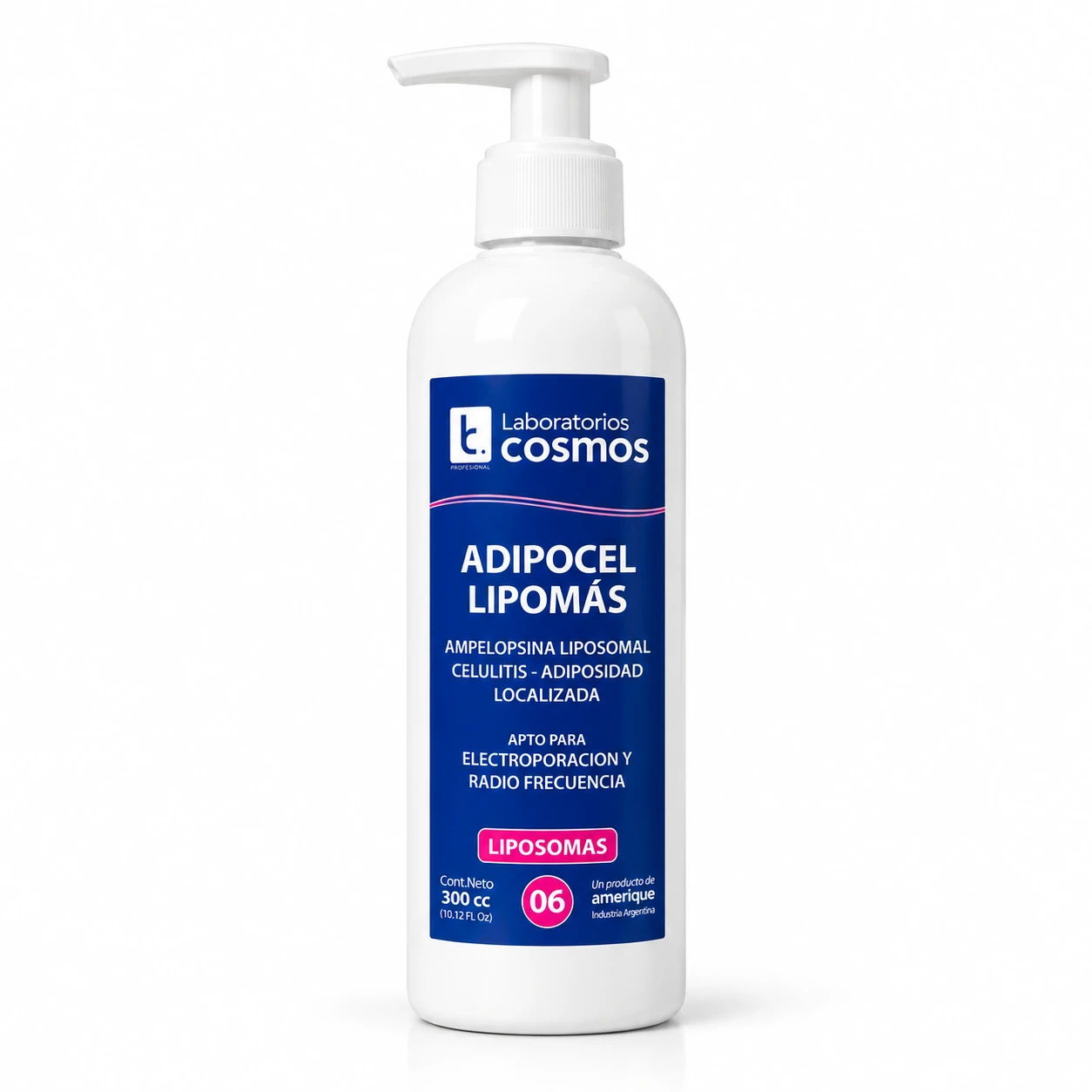 Adipocel Lipomás Ampelosina Liposomal Cosmos 300 cc