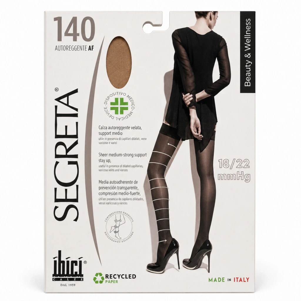 Media Terapéutica 7/8 Ibici Segreta Autoreggente 140