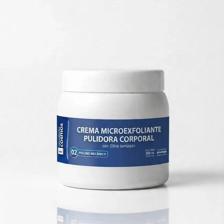 Crema Microexfoliante Pulidora Corporal con Sílice Tamizado