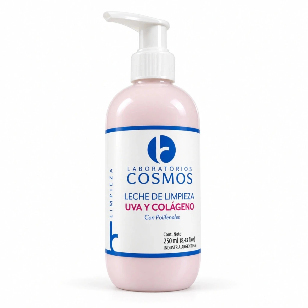 Leche de Limpieza Facial Uva y Colágeno con Polifenoles