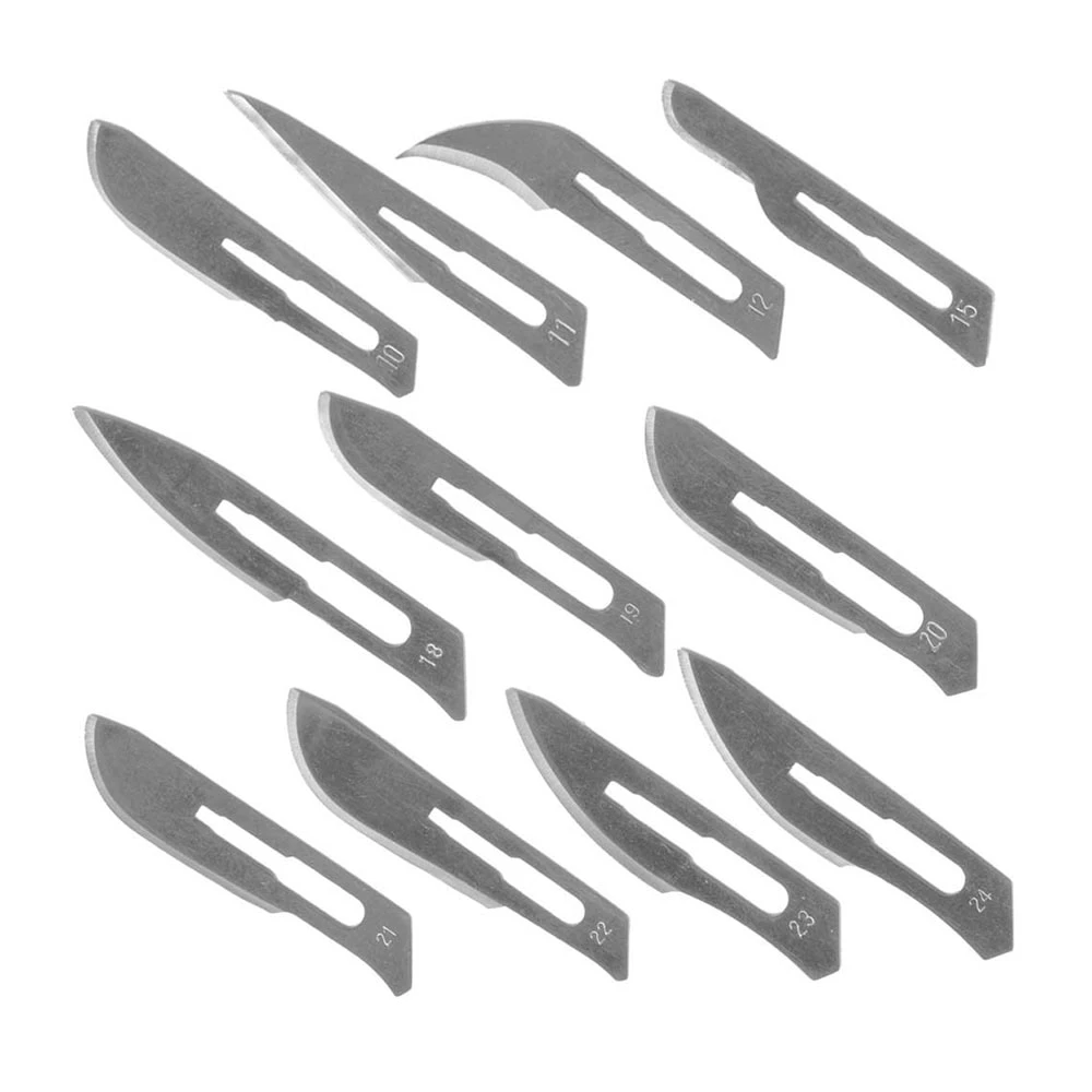 Hojas de Bisturí Descartables Coronet — Caja x100