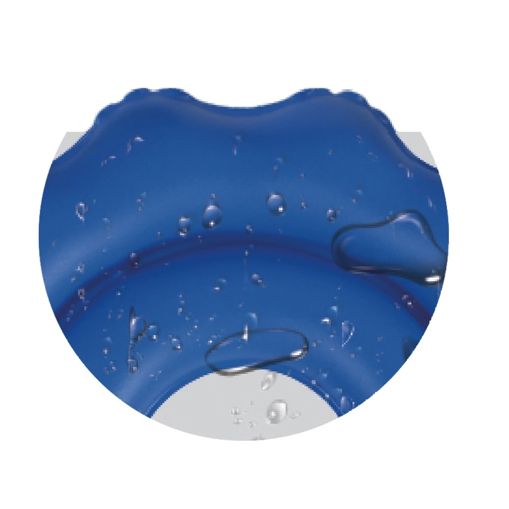 Almohadón Multipropósito Circular Inflable Silfab AM01 Azul