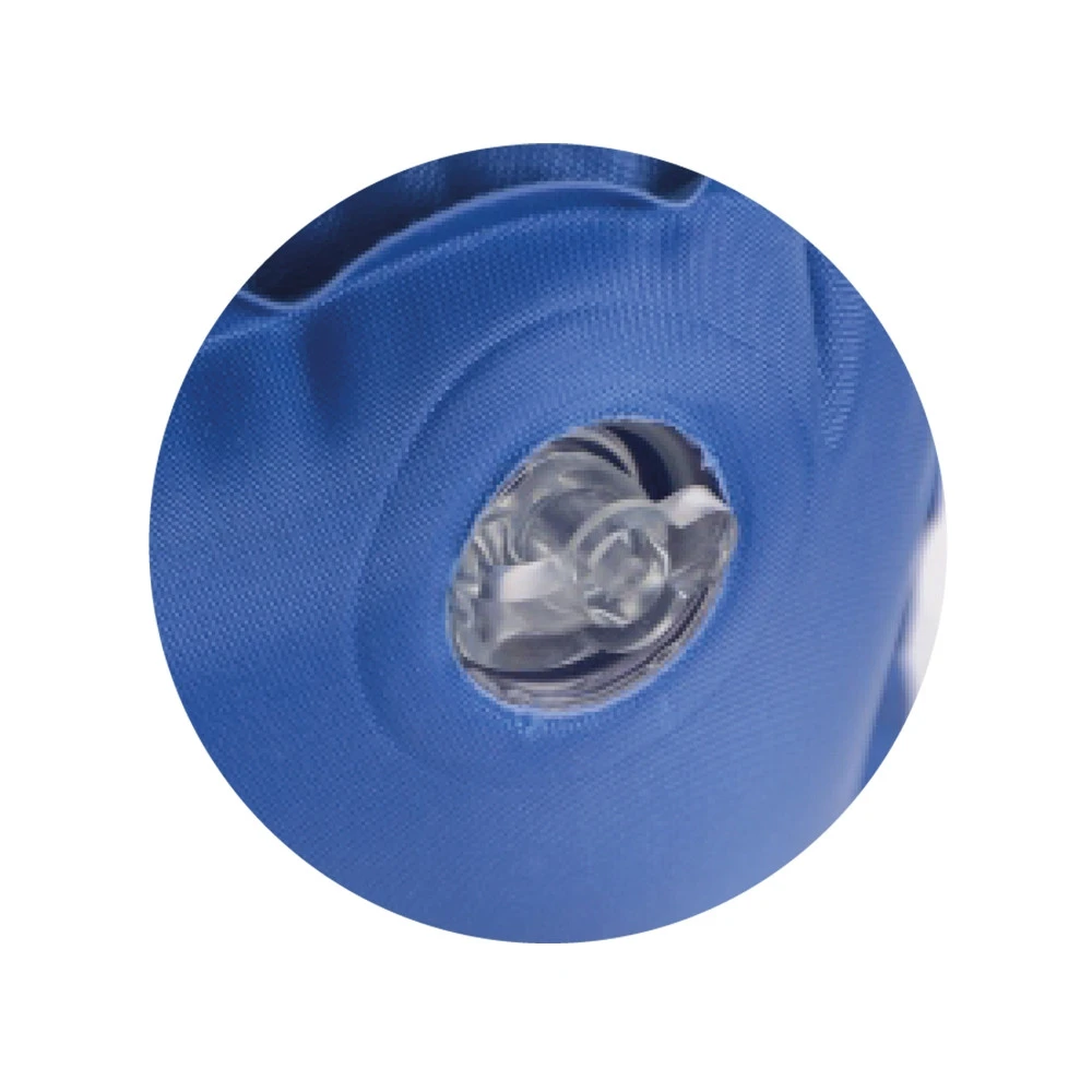 Almohadón Multipropósito Circular Inflable Silfab AM01 Azul