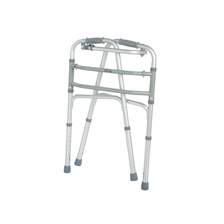Andador Ortopédico Silfab A3015 de Aluminio Plegable Sin Ruedas