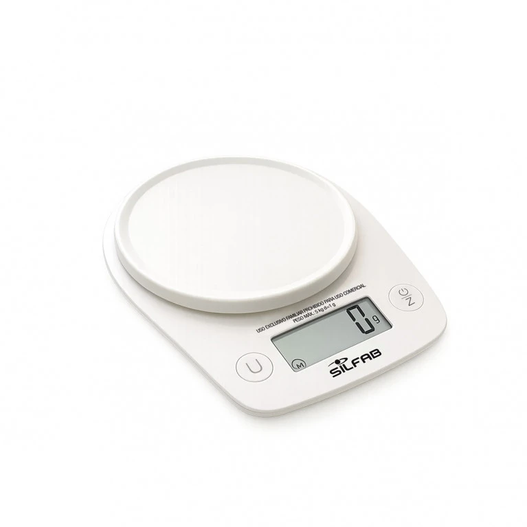 Balanza Digital de Cocina Silfab Super Compact BD-C302 con Bowl 2 Litros