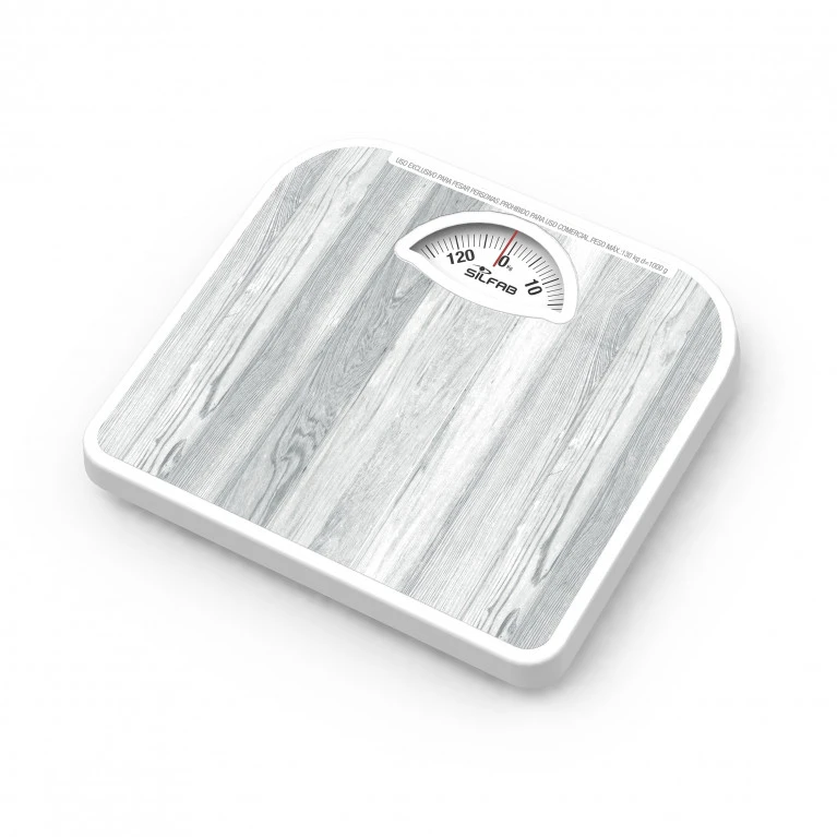 Balanza Mecánica Personal Silfab BM200 — Diseños Madera y Hojas, 130 kg