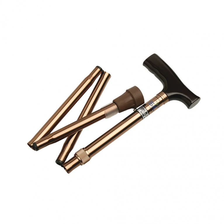 Bastón Ortopédico Silfab B902 de Aluminio Regulable Bronce
