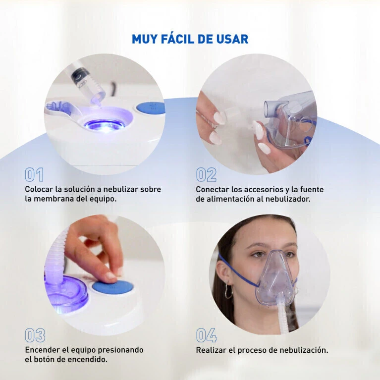 Nebulizador Ultrasónico Nuovo Piccolo N61 Silfab