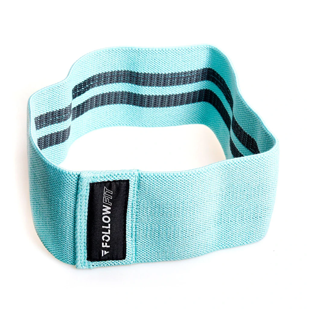 Banda Circular de Tela Follow Fit para Glúteos y Piernas - Media lila