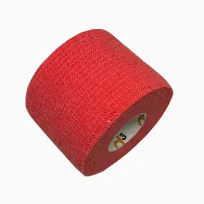 Venda Cohesiva Autoadherente - Rojo 5cm x 5mt