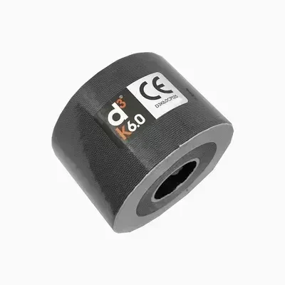 Cinta Kinesiológica D3 K6 Kinesiology Tape - Negro