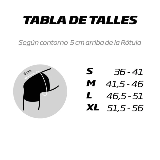 Rodillera Reforzada Wellbrace con Velcro y Soporte Rotuliano